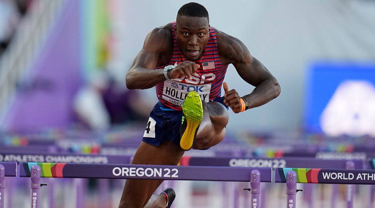 Jamaican 100m sweep, American shot put dominance and wild 110mh